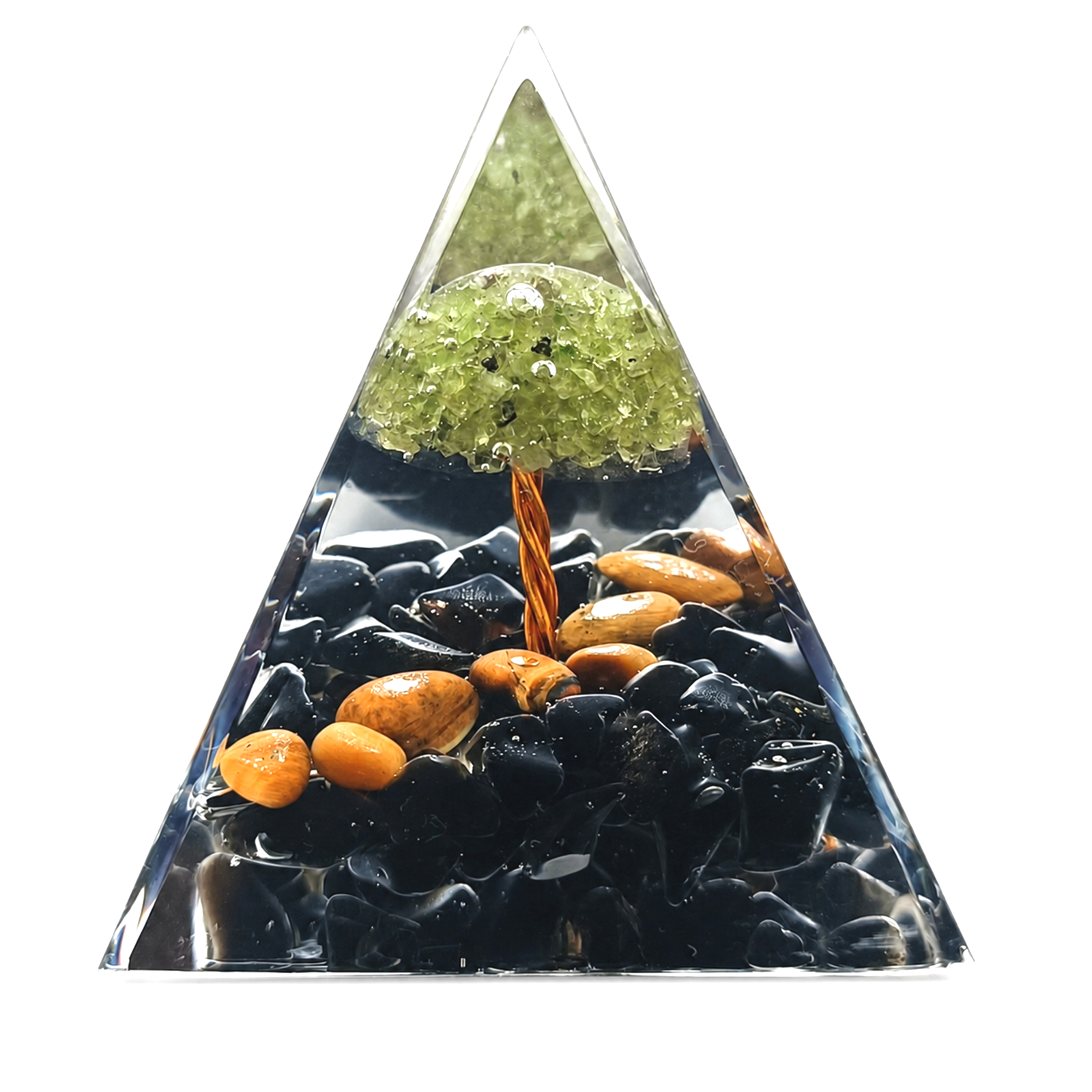 Lebensbaum Orgonit Pyramide