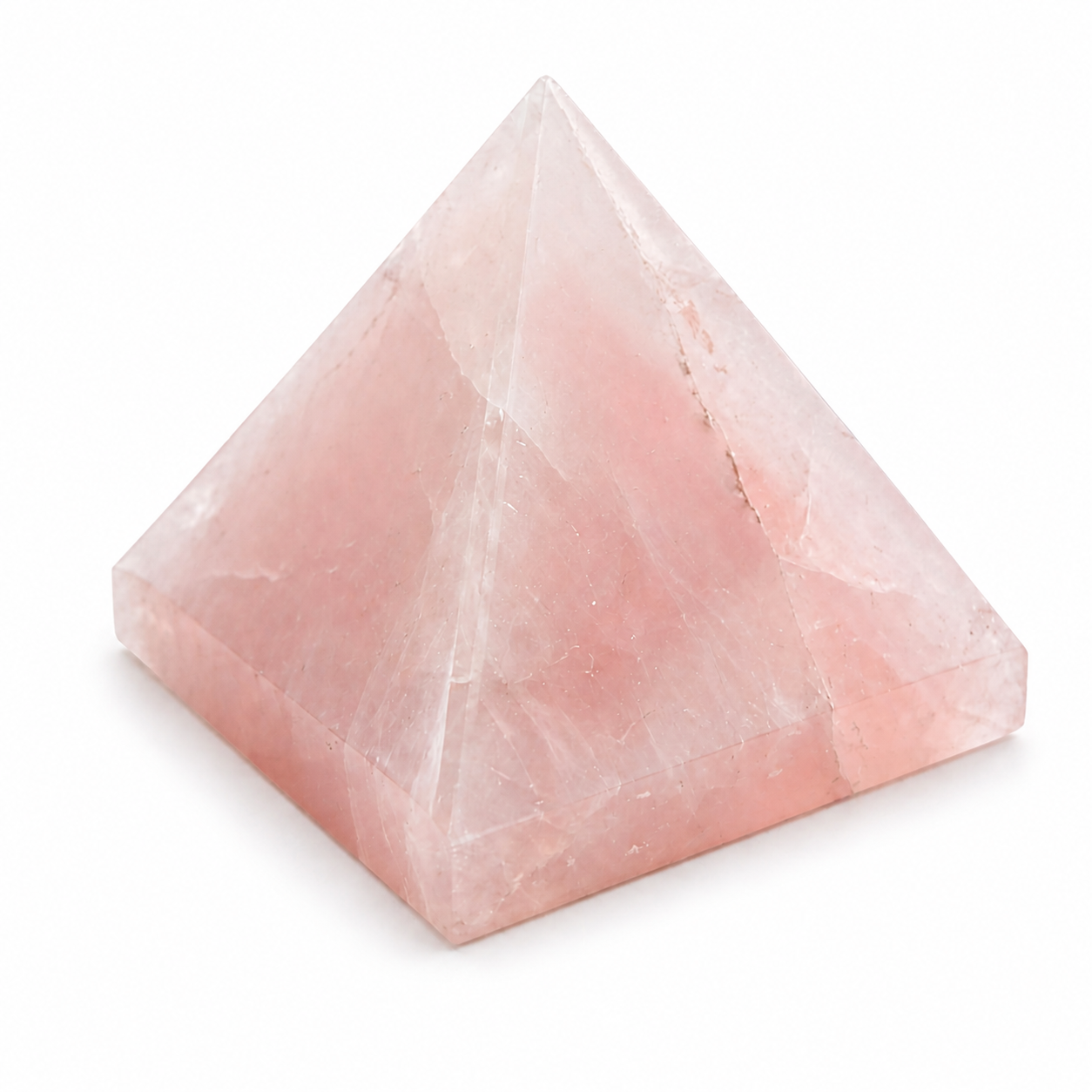 Rosenquarz Pyramide